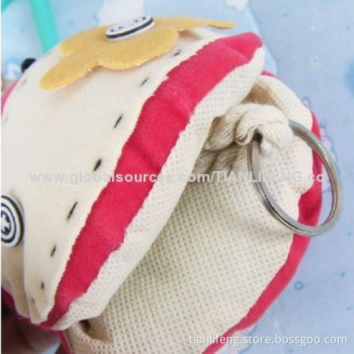 Lovely 100% Flannel Key Wallet